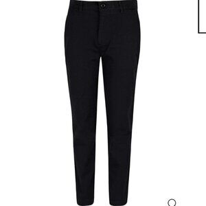 🆕NWT T.O. Boys Black Flex Casual Pants - 16 Husky